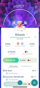Pokemon TRADE - Oricorio Pau Style Trade (Africa, Asia, Caribbean Island) !! - Picture 1 of 1