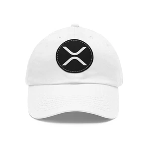 XRP, Leather patch,crypto gear,merch,currency,men's,ladies,Ripple, free ship - Picture 1 of 16