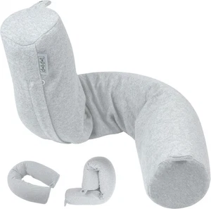 Almohada de viaje de espuma viscoelástica Twist para aviones - Almohada de viaje para el cuello - Imagen 1 de 7