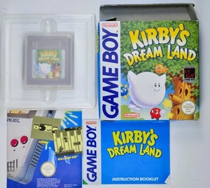Kirby's Dream Land Game Boy Classic 1992 BOXED | PAL | TESTED | HAL | PLATFORMER - Picture 1 of 10