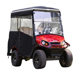 Carrito de golf de vinilo Red Dot blanco grado marino para EZGO Express S4 Elite - Imagen 1 de 8
