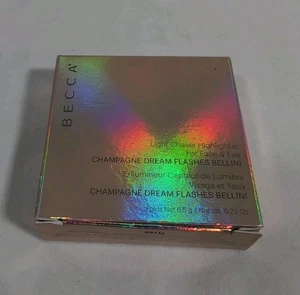 BECCA Light Chaser Highlighter For Face & Eye Champagne Dream... 6.5g / 0.23 oz - Picture 1 of 3