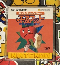 Kick Challenger Air Foot Famicom Disk System VAP-AFT Japan US Seller TESTED