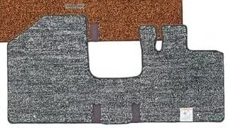 Suzuki Genuine Hustler Floor Mats Luxury Gray Jute for CVT B9NJ75901-65P20-PWH - Imagem 1 de 1