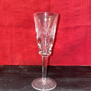 1 VINt WATERFORD CRYSTAL ASHLING CHAMPAGNE FLUTE 7 1/4"~ MADE IN IRELAND - Picture 1 of 4