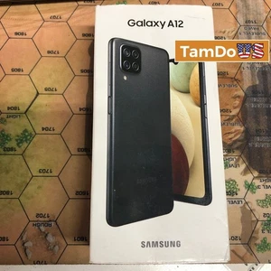 Samsung Galaxy A12 | 32GB | Black | Verizon LOCKED - Picture 1 of 3