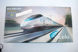 Bachman Acela Express Spectrum HO Set treno pendolare (UU3/JSF6) 01202 incompleto - Foto 1 di 24