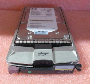 HP 454415-001 AG804B 450GB 15000RPM FC 4Gbps DP Hot Swap 3.5" Internal HDD - Picture 1 of 7