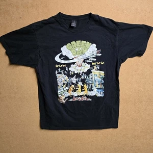 Green Day Dookie Album Promo T-Shirt Adult Large Black Short Sleeve Band Tee - Picture 1 of 5