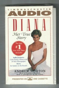 Diana : Her True Story by Andrew Morton (1992, Cassette, Abridged) + photo album - Imagen 1 de 4