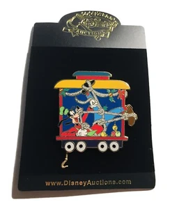 Disney Aste Un Treno Molto Allegro Pippo LE 100 Spille - Foto 1 di 3