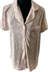 NWT- Tart Intimates- Size L - shirt and pants with pink floral pattern-VERY SOFT - Picture 1 of 5