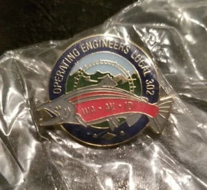 Brandneu Operating Engineers Local 302 "WA - AK - ID" Pin - Bild 1 von 2