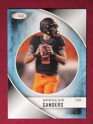 2023 SAGE HIT #40 Spencer Sanders Oklahoma State Cowboys - Image 1 of 2