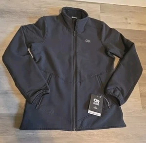 OUTDOOR RESEARCH Women's Vigor Plus Fleece Jacket Medium Black New Full Zip Up - Picture 1 of 10