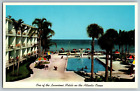 Miami, Florida - Luxurious Motels on the Atlantic Ocean - Vintage Postcards