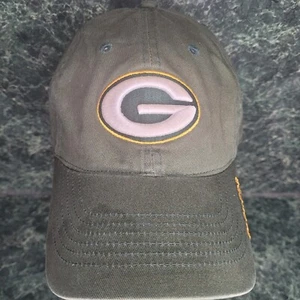 HAT CAP Reebok Green Bay Packers NFL Football Green Adjustable Strapback - Picture 1 of 8