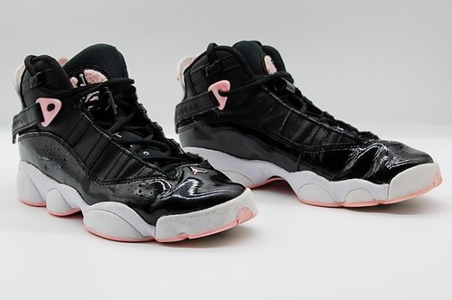 Scarpe da basket Jordan 6 anelli nere Arctic Punch 4 5 anni giovanili 323399 002