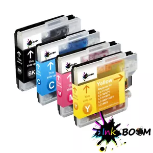 LOT Ink Cartridge fits Brother LC61 DCP-145C DCP-6690CW MFC-6890CDW 255CW - Picture 1 of 13