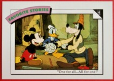Disney COLLECTOR CARDS - Card #065 - ONE FOR ALL / PUT UP YOUR DUKES, IMPEL 1991