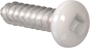American Motorhome RV Square Bit White Pan Head Screws 10 x 3/4"  60 pack - Picture 1 of 1