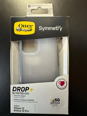 Capa OTTERBOX iPhone 12 e iPhone 12 Pro Symmetry Series 77-65768 - Cinza esfumaçado - Imagem 1 de 4