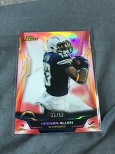  2014 Finest Red Refractors #55 Keenan Allen/50 chargers!