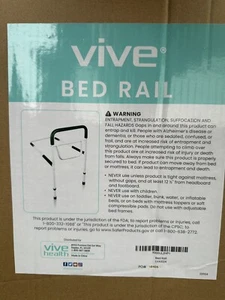 Vive Bed Assist Rail: LVA1024 Universal Bedside Standing Bar Elderly Bedridden - Picture 1 of 2