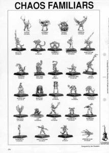 Warhammer Fantasy Citadel GW Chaos Familiars Multi Listing Metal - Picture 1 of 29