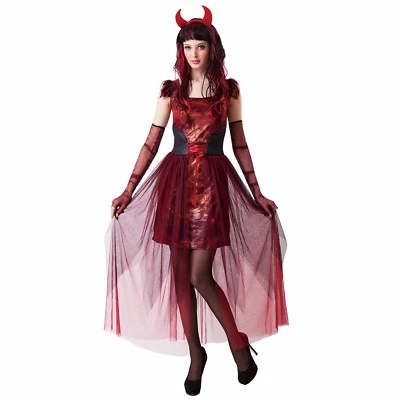 Disfraz de Halloween para mujer Totally Ghoul Charming Devil talla única Foto 1 de 4