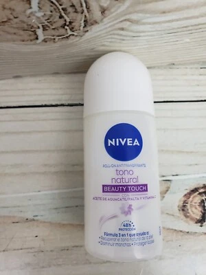 Nivea Roll-on Antitraspirante Tono Natural - Desodorante táctil belleza mujer 50 ml Foto 1 de 4
