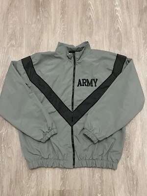 Jwod Skilcraft US Army Training Full Zip Windbreaker Jacket Mens M Long - Image 1 of 4