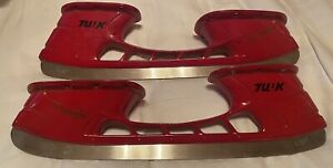 Red Bauer Tuuk Lightspeed 2 Holders With LS2 Steel.  Size 288