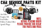 CHEVROLET CAR/VAN FULL/PART SERVICE KIT INCLUDES FILTERS, SPARK PLUG, OIL & OTHE
