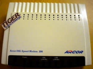 Arcor-DSL Speed-Modem 200 ADSL ADSL2+ Modem Annex B* nw423 - Bild 1 von 2
