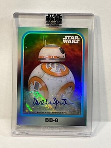 2022 TOPPS STAR WARS SIGNATURE DAVE CHAPMAN AUTO BB-8 VARIATION