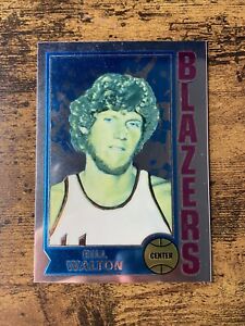 Bill Walton 1996 Topps Basketball #39 1974 Rookie Reprint 47 of 50 ~ Blazers HOF