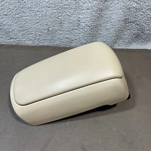 2007-2009 Kia Amanti Center Console Beige Leather Armrest Lid Storage OEM - Picture 1 of 9