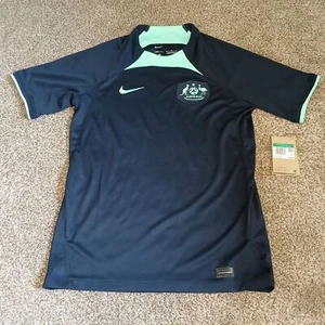 Nike Dri Fit Australia National Team Soccer Jersey Youth Size XL (NWT) - Picture 1 of 9