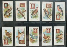 FRY'S COCOA TRADE CARD SET - BIRDS AND THEIR EGGS - Set of 24 - IN 1912.