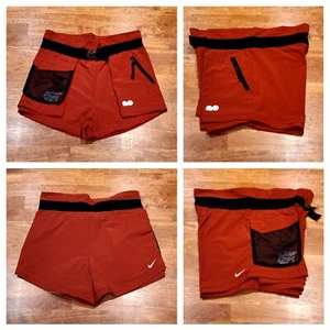 Nike Naomi Osaka Utility Tennis Shorts DH5197-671 Women's Size XS Cinnabar Red - Picture 1 of 14