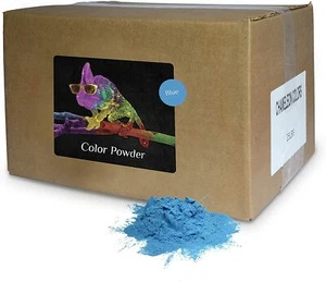 Holi Color Powder Bulk by Chameleon Colors - Blue - 25 lbs (FREE SHIPPING) - Picture 1 of 10