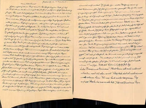 Feldpostbrief Hansewitsche Hancewicze Brest Weissrussland Spratzern Gleisbauzug - Picture 1 of 1