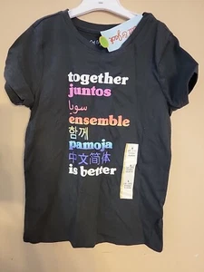 Cat & Jack Boys Small Short Sleeve Together is Better Shirt B87 - Picture 1 of 1