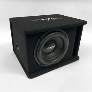 USED SKAR AUDIO SDR-1X12D2 SINGLE 12" 1200 WATT LOADED PORTED SUBWOOFER BOX - Picture 1 of 4