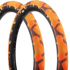 orange camo bmx tires