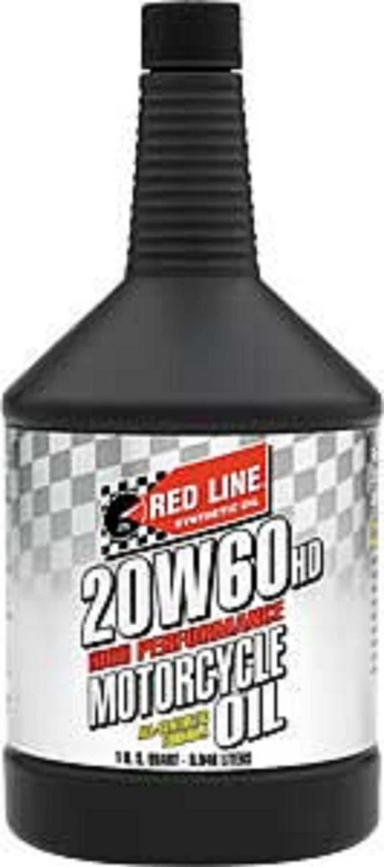 RED LINE  V-TWIN MOTORCYCLE 20W60 MOTOR OIL P/N#12604 HARLEY DAVIDSON LUCAS - Image 1 of 1