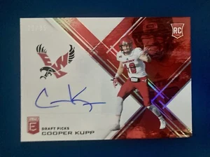2017 Elite Draft Picks Cooper Kupp Rookie Auto #22/35 SP #160 Rams EWU WR - Picture 1 of 4