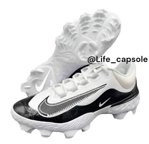 Größe 11 Nike Alpha Huarache ELITE 4 Low MCS Baseballschuhe weiß FD6255-101 Herren - Bild 1 von 13