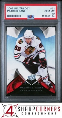 2008 ВЕРХНЯЯ ПАЛУБА ТРИЛОГИЯ #71 ПАТРИК КЕЙН POP 2 PSA 10 - Изображение 1 из 2